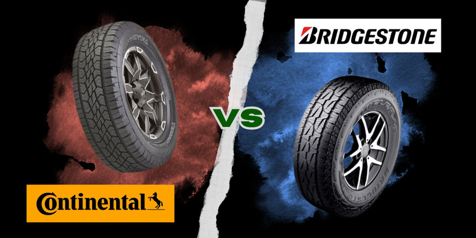 Comparative assessment of Continental and Bridgestone tyres